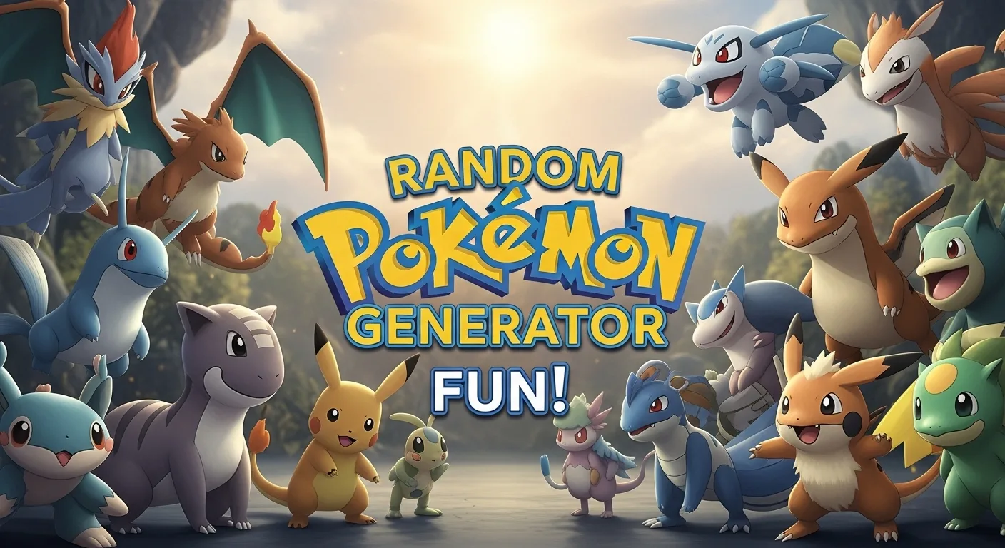 Unlocking Pokémon Fun: Your Go-To Guide for Random Pokémon Generators